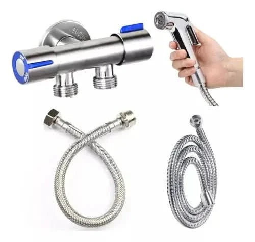 Ducha Higiênica Para Banheiro Aço Inoxidável 304 - Morada Serena