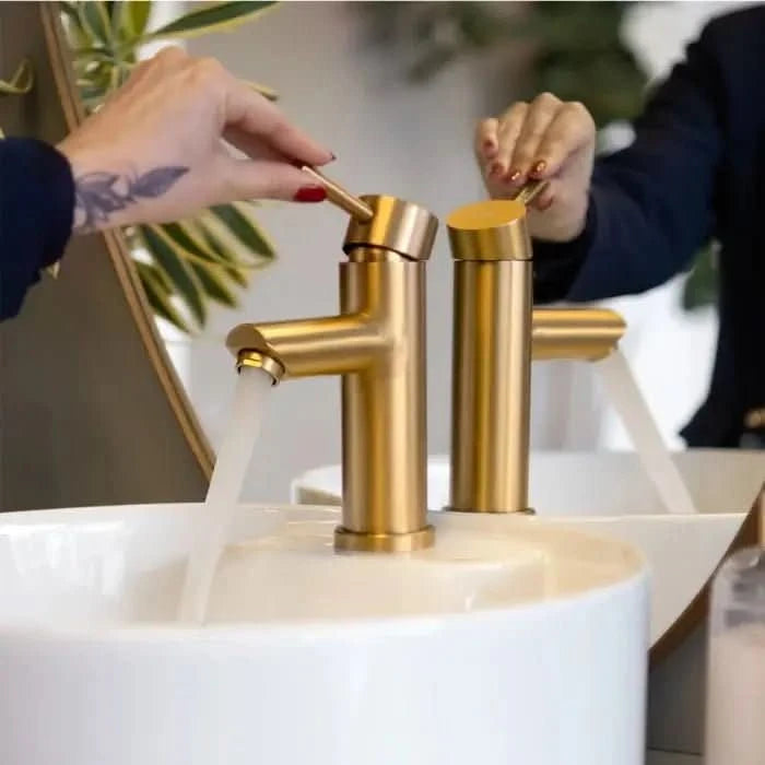 Torneira Banheiro Aço Inoxidável - Morada Serena