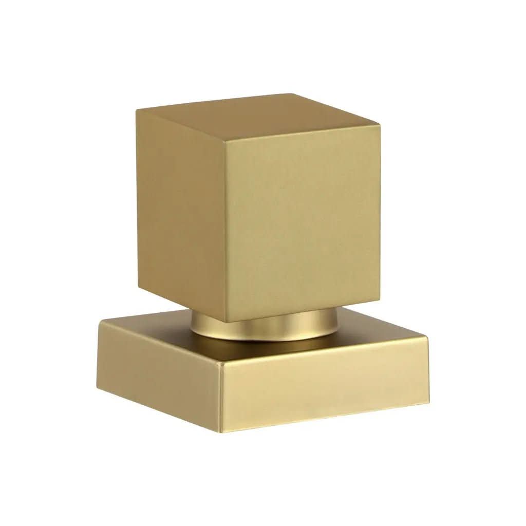 Acabamento De Banheiro Registro Dourado Fosco Metal Padrão Deca - Morada Serena