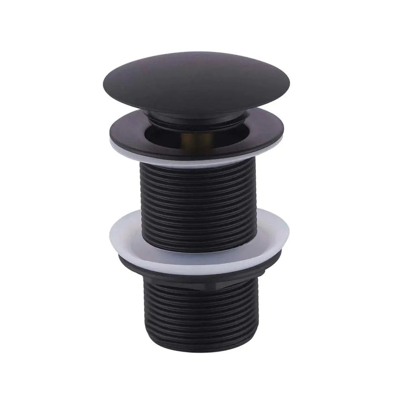 válvula click inox preto black sistema click Morada Serena