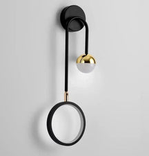 Arandela de Parede De Quarto Moderna Gleam – Elegância e Iluminação Aconchegante - Morada Serena