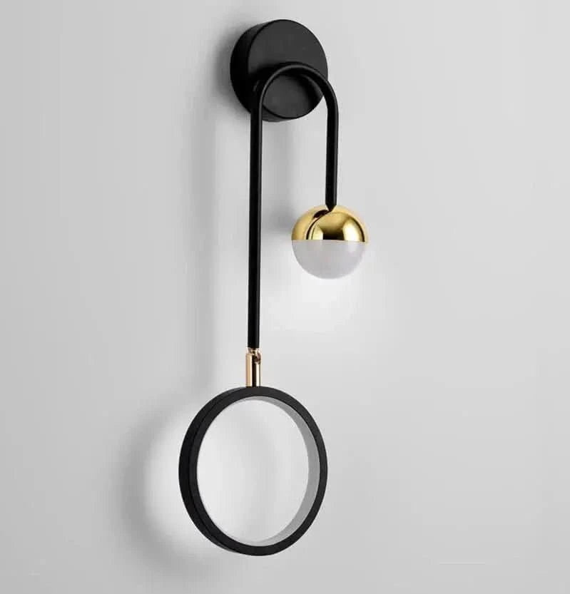 Arandela de Parede De Quarto Moderna Gleam – Elegância e Iluminação Aconchegante - Morada Serena