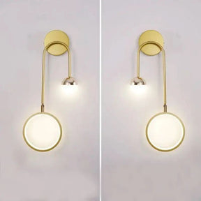 Arandela de Parede De Quarto Moderna Gleam – Elegância e Iluminação Aconchegante - Morada Serena