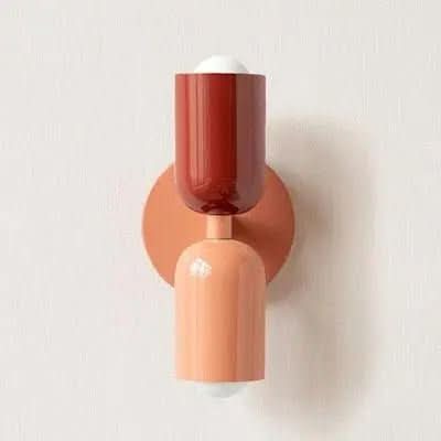 Arandela de Parede Interna Aquarela – Estilo Colorido e Iluminação Criativa - Morada Serena