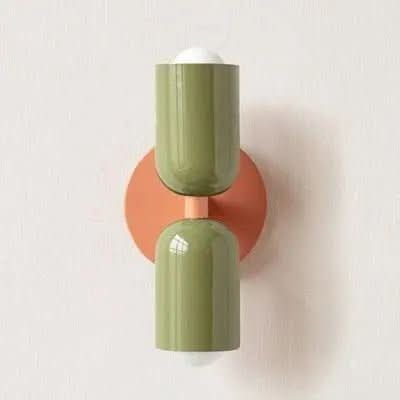 Arandela de Parede Interna Aquarela – Estilo Colorido e Iluminação Criativa - Morada Serena