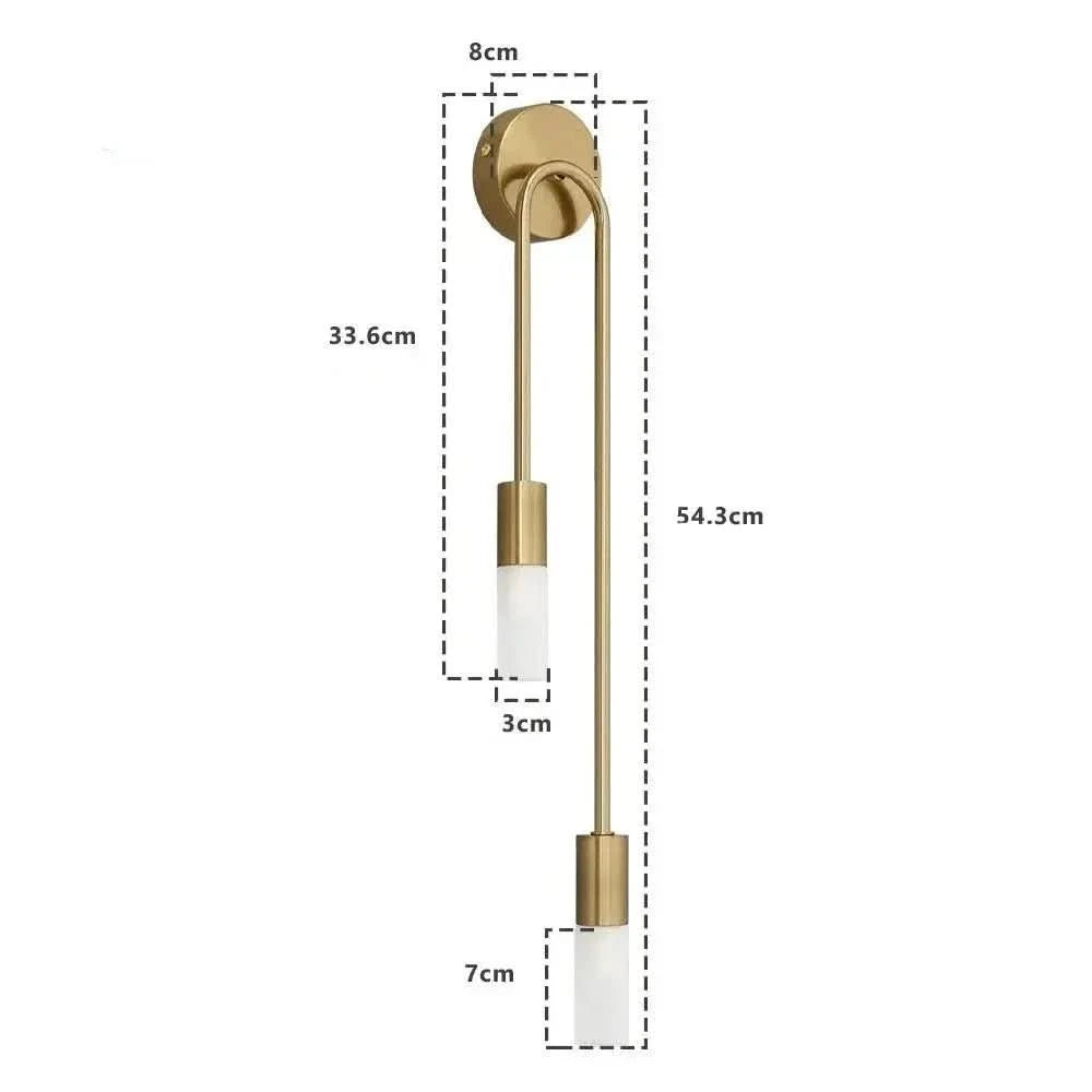 Arandela Parede Verona – Elegância Clássica com Iluminação Aconchegante - Morada Serena