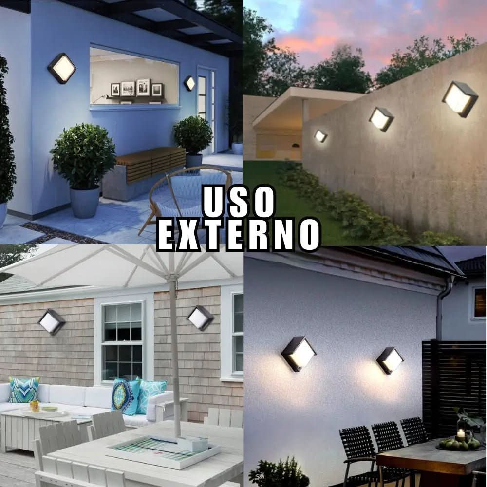 Arandela Externa Jardim – Iluminação Resistente e Elegante para Áreas Externas - Morada Serena