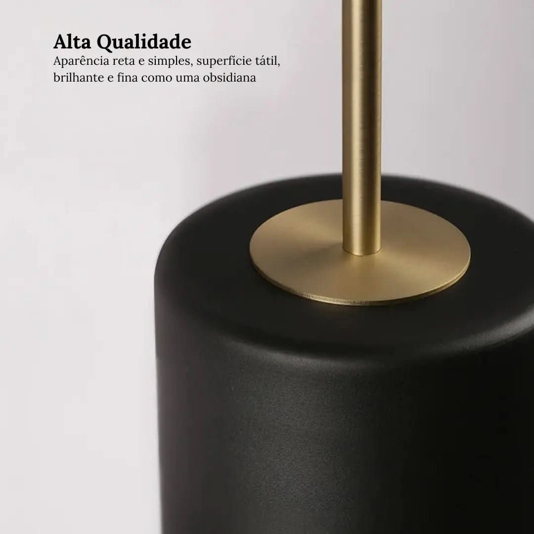 Arandela Moderna Para Quarto Circular Suspensa Em Acrílico - Morada Serena