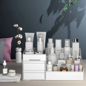 Caixa Organizadora Porta Maquiagem com Gavetas - Praticidade e Estilo para Sua Organização - Morada Serena