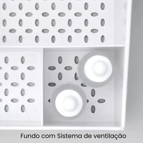 Caixa Organizadora Porta Maquiagem com Gavetas - Praticidade e Estilo para Sua Organização - Morada Serena