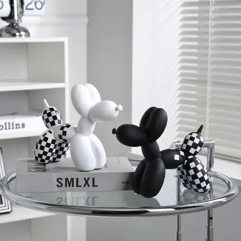 Ballon Dog Decoração Criativa em Resina Estilo Pop Art - Morada Serena