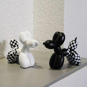 Ballon Dog Decoração Criativa em Resina Estilo Pop Art - Morada Serena