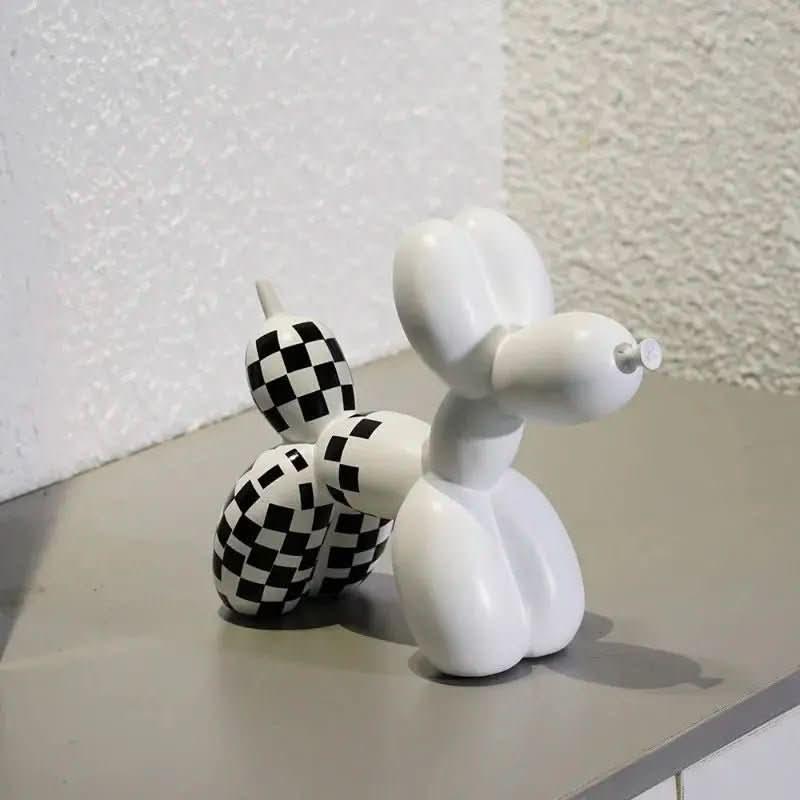 Ballon Dog Decoração Criativa em Resina Estilo Pop Art - Morada Serena