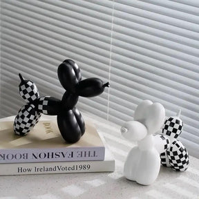 Ballon Dog Decoração Criativa em Resina Estilo Pop Art - Morada Serena
