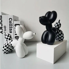Ballon Dog Decoração Criativa em Resina Estilo Pop Art - Morada Serena