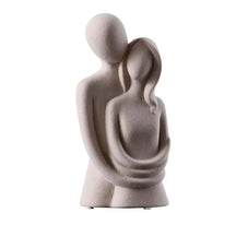 Escultura Decorativa em Resina Amor Entrelaçado - Morada Serena