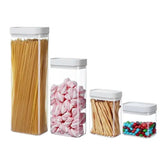 Kit Potes Herméticos 4 peças – Organização e Conservação Perfeitas - Morada Serena