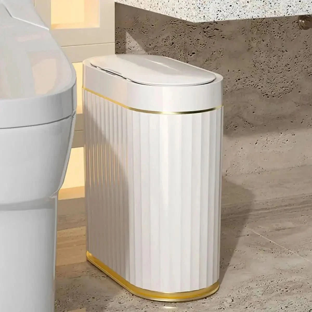 Lixeira Automática Para Banheiro Com Sensor – Higiene e Tecnologia no Seu Banheiro - Morada Serena