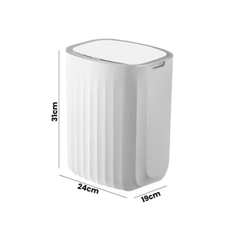 Lixeira Automática Para Banheiro Com Sensor De Movimento Inteligente - Morada Serena