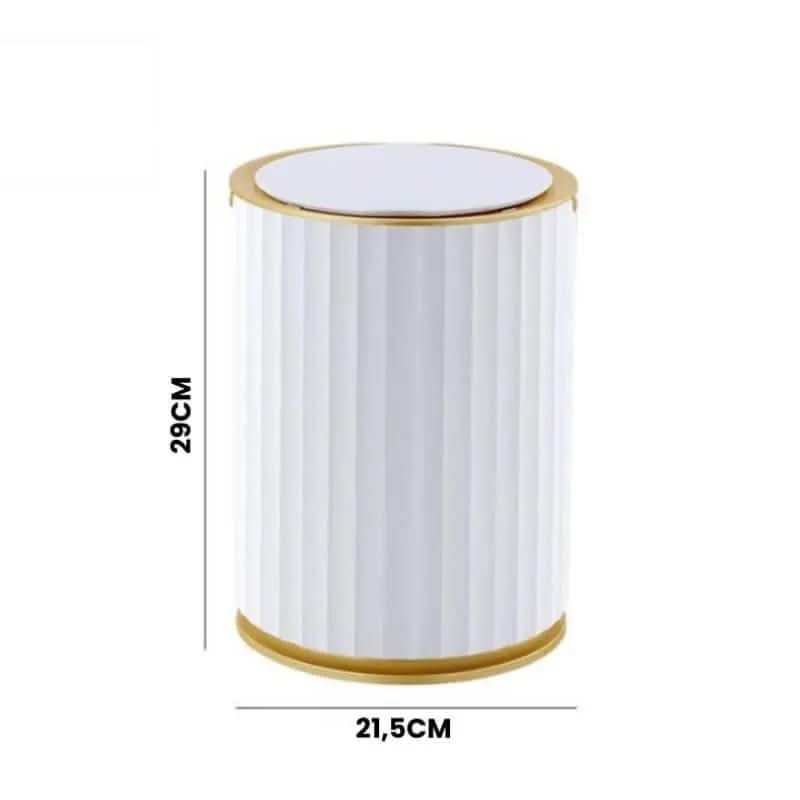 Lixeira Automática Para Banheiro Com Sensor De Movimento Inteligente - Morada Serena