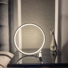 Luminária de Mesa Alumínio Moderna Touch - Morada Serena