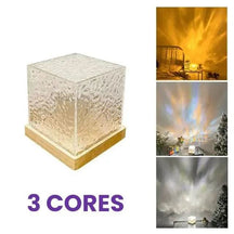 Luminária De Mesa Aurora Boreal - Morada Serena