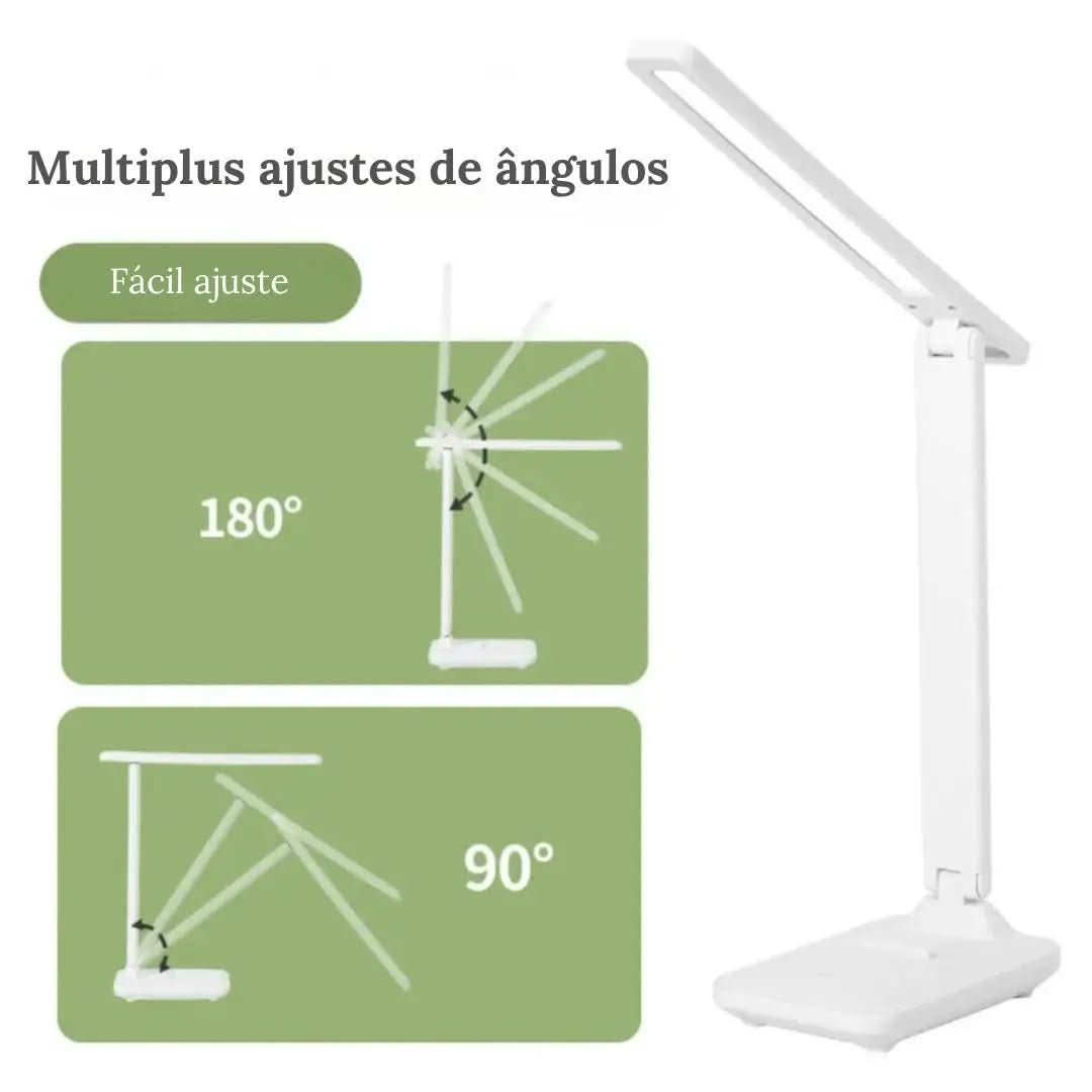 Luminária de Mesa LED - Proteção dos Olhos - Morada Serena