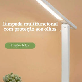 Luminária de Mesa LED - Proteção dos Olhos - Morada Serena