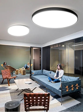 Luminária de Teto Plafon Led Sobrepor Decorativa Moderna Redonda - Morada Serena