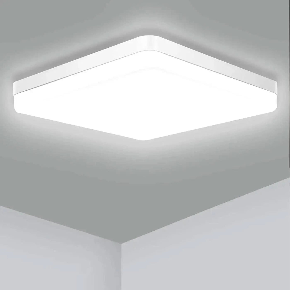 Luminária De Teto Plafon Quadrado LED Bivolt - Morada Serena