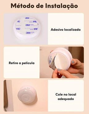 Luminária Externa de Parede com Sensor de Presença – Iluminação Inteligente - Morada Serena