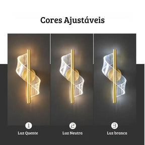 Luminária Pendente iluminação interior Led Nórdico - Design Moderno e Eficiente - Morada Serena