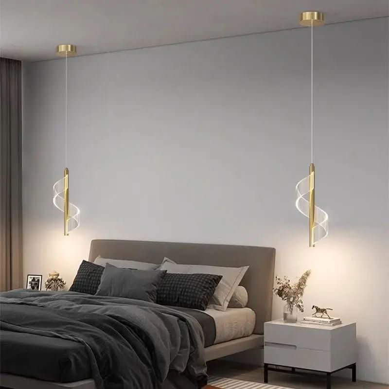 Luminária Pendente iluminação interior Led Nórdico - Design Moderno e Eficiente - Morada Serena