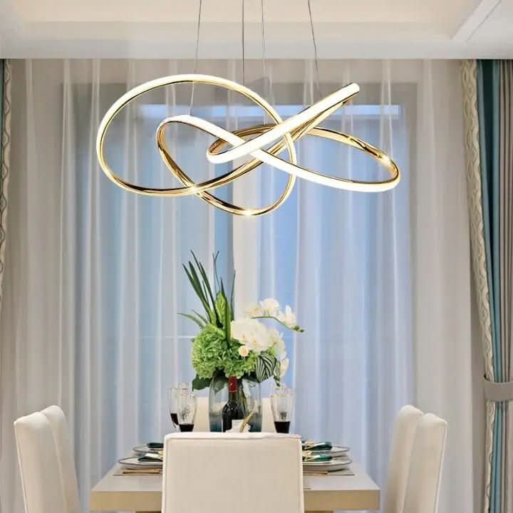 Lustre para Sala de Estar Executiva Golden Evolut - Morada Serena