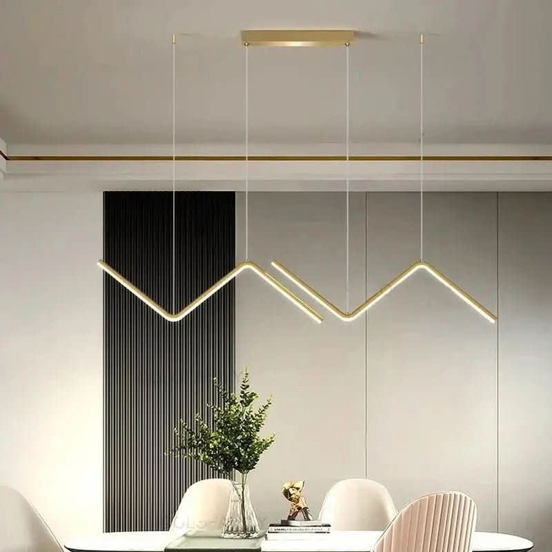 Lustre Pendente Moderno - Minimalista Premium - Morada Serena