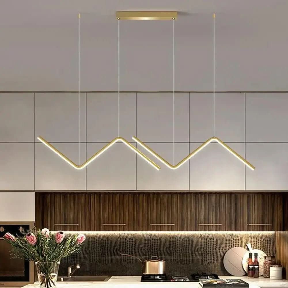 Lustre Pendente Moderno - Minimalista Premium - Morada Serena