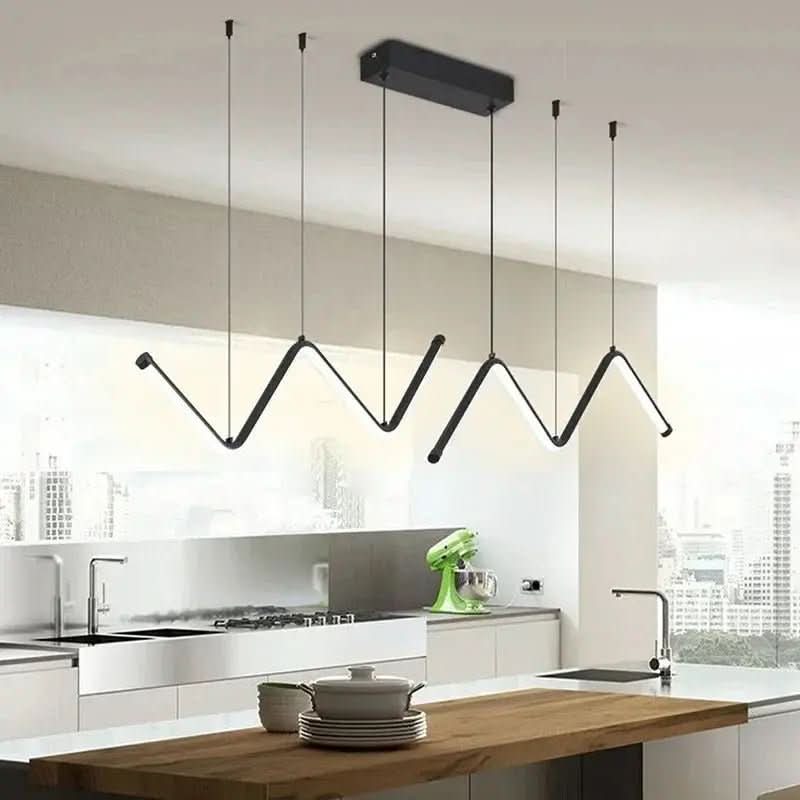 Lustre Pendente Moderno - Minimalista Premium - Morada Serena