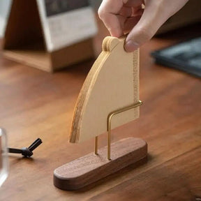 Porta - Filtro de Café de Madeira Suporte Filtro Papel | Organize Seu Café com Estilo e Praticidade - Morada Serena