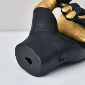 Punho Criativo + Vaso para Arranjo 2 Peças – Decoração Exclusiva e Versátil - Morada Serena