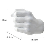 Punho Criativo + Vaso para Arranjo 2 Peças – Decoração Exclusiva e Versátil - Morada Serena