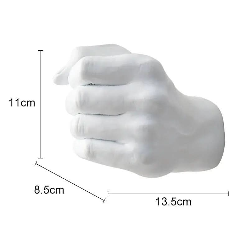 Punho Criativo + Vaso para Arranjo 2 Peças – Decoração Exclusiva e Versátil - Morada Serena