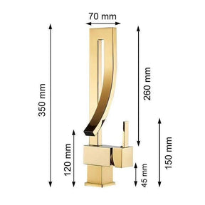 Torneira Gourmet Para Banheiro Monocomando - Lyon - Morada Serena