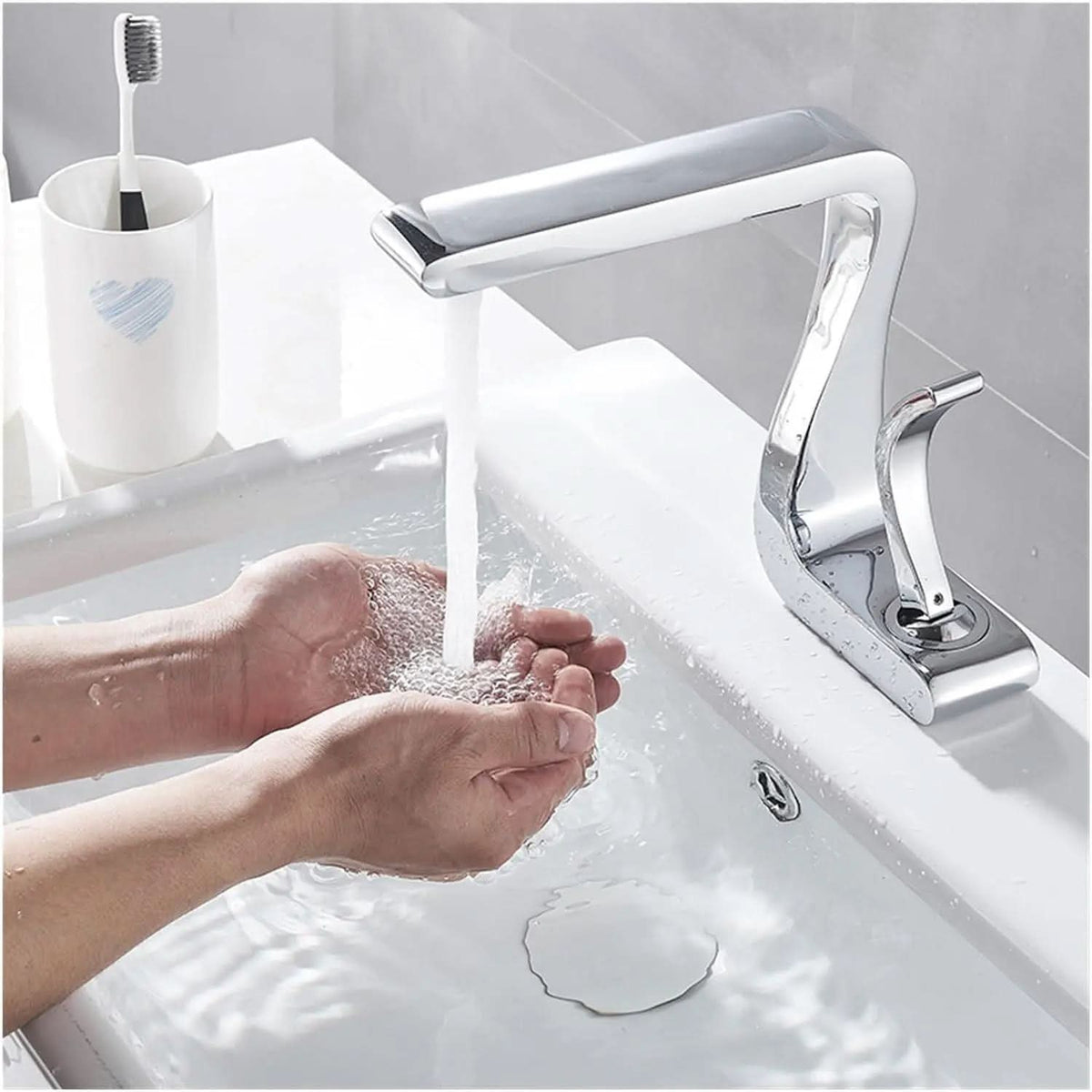 Torneira Para Banheiro Monocomando - AquaSleek - Morada Serena