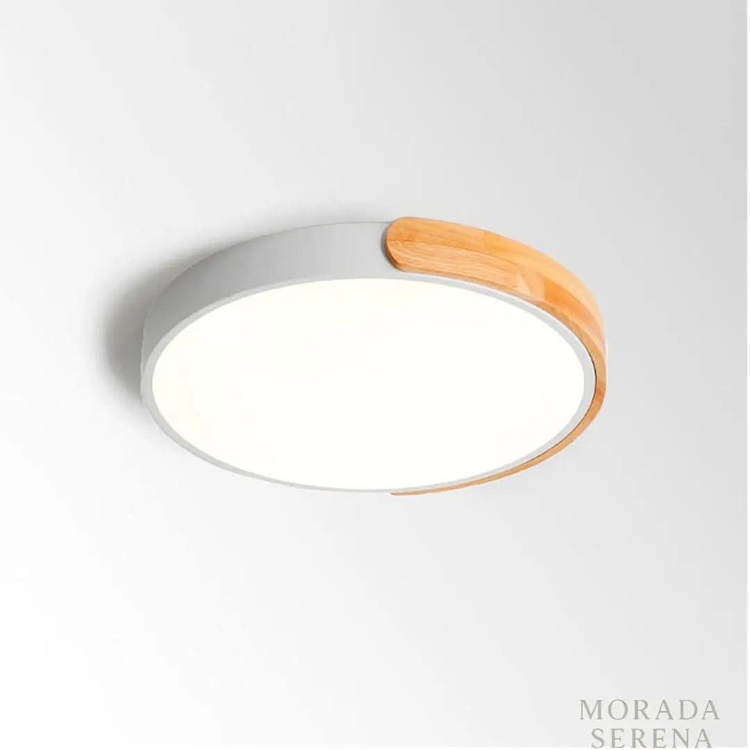 Plafon Led Sobrepor Luminária de Teto Moderna - Iluminação Elegante e Eficiente - Morada Serena