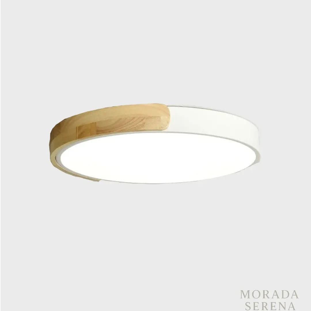 Plafon Led Sobrepor Luminária de Teto Moderna - Iluminação Elegante e Eficiente - Morada Serena