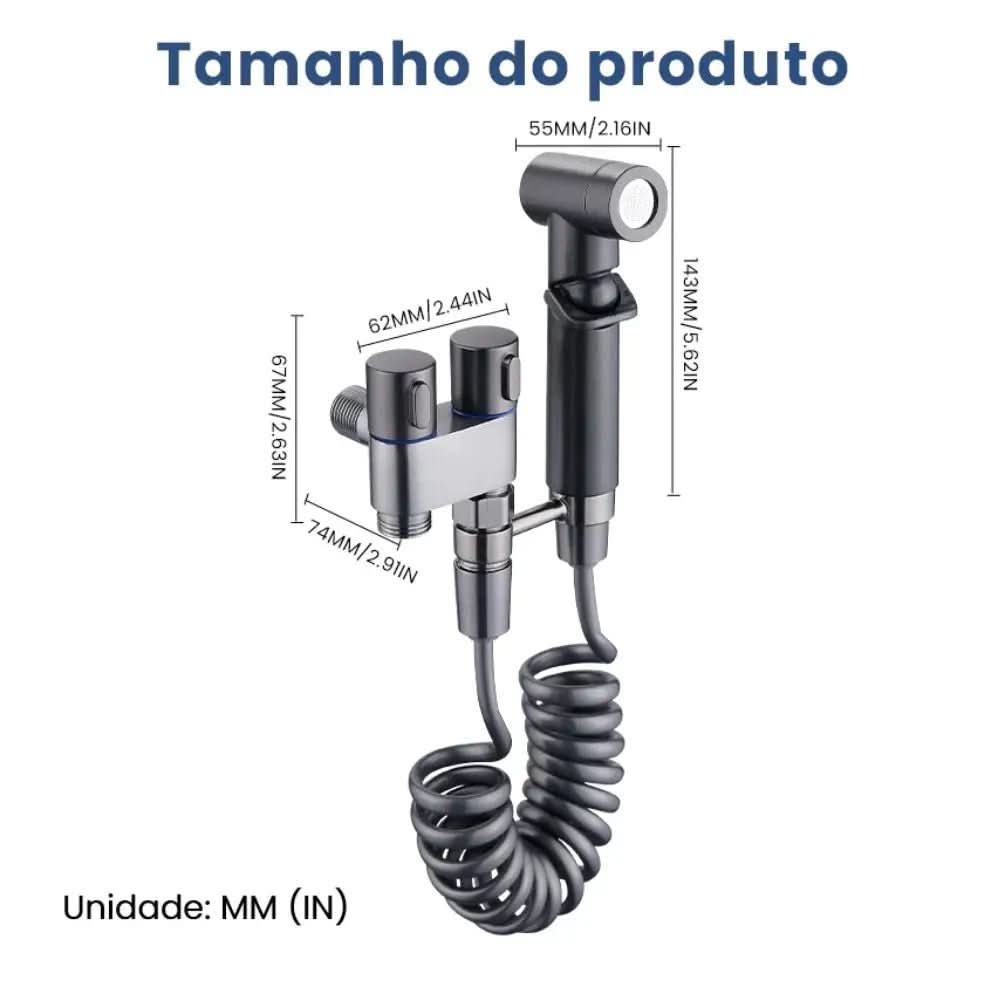 Ducha Higiênica para Banheiro - Praticidade e Conforto para Seu Banheiro - Morada Serena