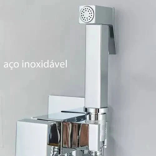 Ducha Higiênica para Banheiro Moderno - Água Quente e Fria para Conforto Total - Morada Serena