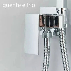 Ducha Higiênica para Banheiro Moderno - Água Quente e Fria para Conforto Total - Morada Serena