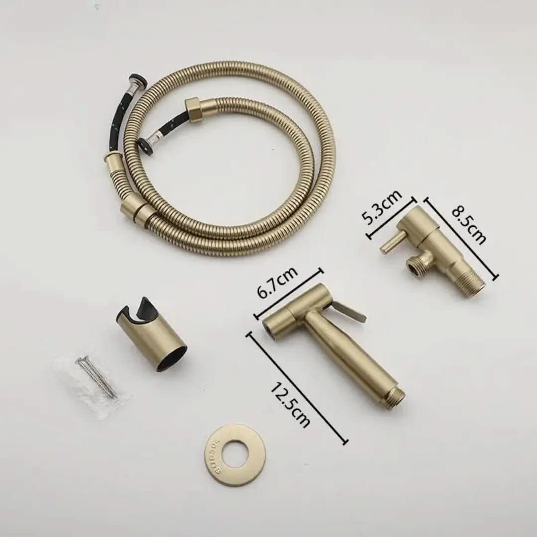 Ducha Higiênica para Banheiro Luxury Dourada - Elegância e Conforto para Seu Banheiro - Morada Serena