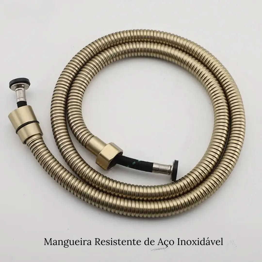 Ducha Higiênica para Banheiro Luxury Dourada - Elegância e Conforto para Seu Banheiro - Morada Serena
